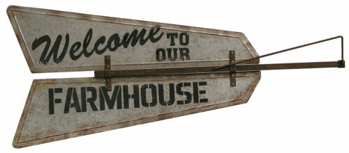 (image for) Windmill Tail Vane Wall Sign Welcome